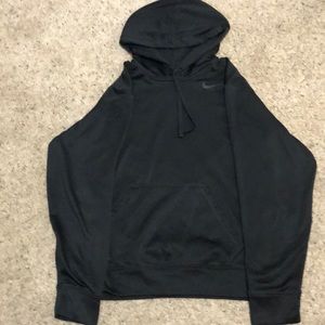 All black Nike sweatshirt